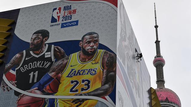 Plakate an der Arena entfernt: NBA-Testspiele in China vor der Absage