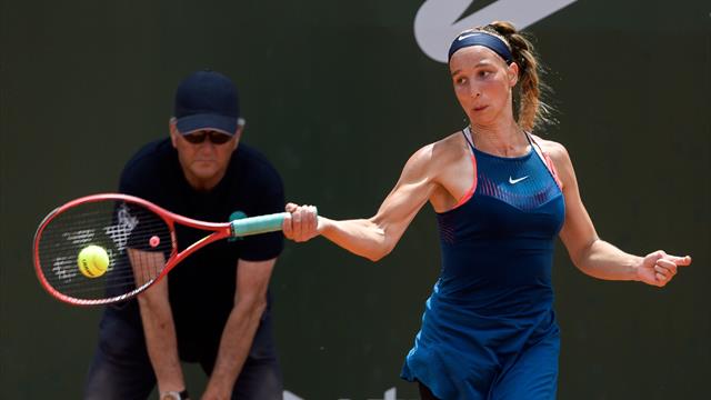 Trotz Monster-Lob: Korpatsch verliert deutlich gegen Ostapenko Trotz Monster-Lob: Korpatsch verliert deutlich gegen Ostapenko