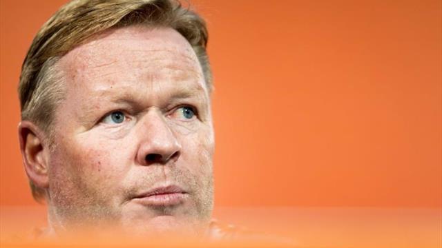 Koeman, decepcionado con la poca intensidad de Holanda en los entrenamientos