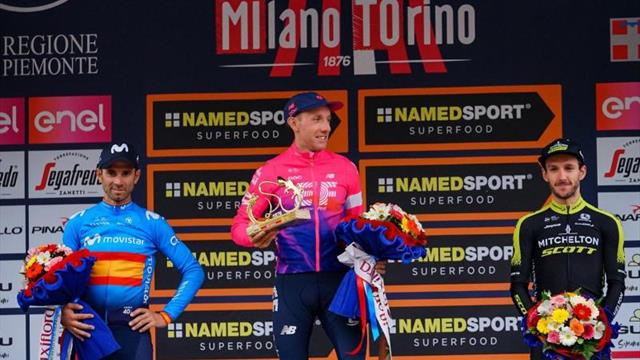 Michael Woods gana la Milán-Turín por delante de Valverde
