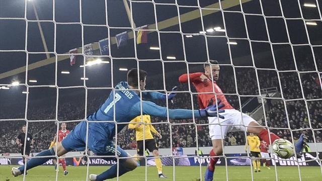 Roberto Martínez: “Courtois llegó a perder alrededor de dos kilos”
