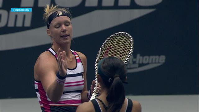 WTA Linz | Kiki Bertens in twee sets te sterk voor Doi WTA Linz | Kiki Bertens in twee sets te sterk voor Doi
