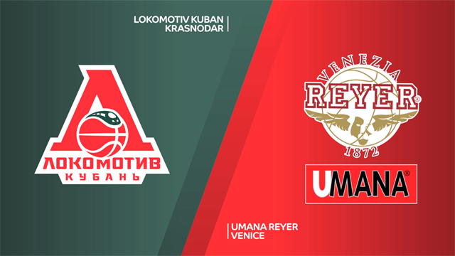 Highlights: Lokomotiv Kuban Krasnodar-Umana Reyer Venezia 77-63 Highlights: Lokomotiv Kuban Krasnodar-Umana Reyer Venezia 77-63