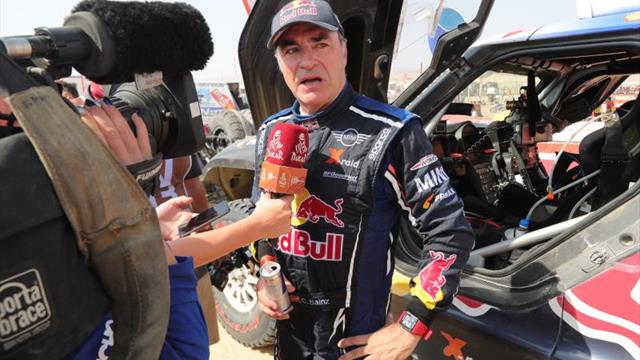 Carlos Sainz no pudo con De Villiers y queda segundo en el Rally de Marruecos