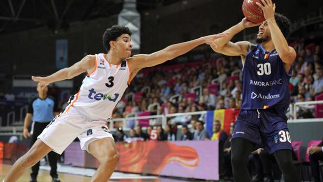 97-78. El BC MoraBanc se estrena en la Eurocopa con un partido muy coral