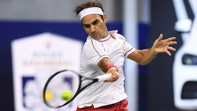D'une redoutable efficacité, Federer a frustré Goffin avant de se libérer D'une redoutable efficacité, Federer a frustré Goffin avant de se libérer