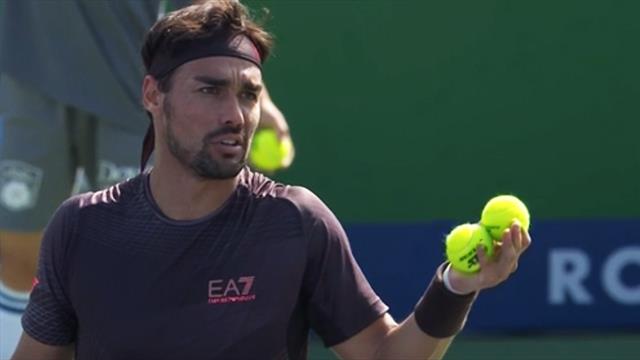 Nächster Aussetzer von Rüpel Fognini