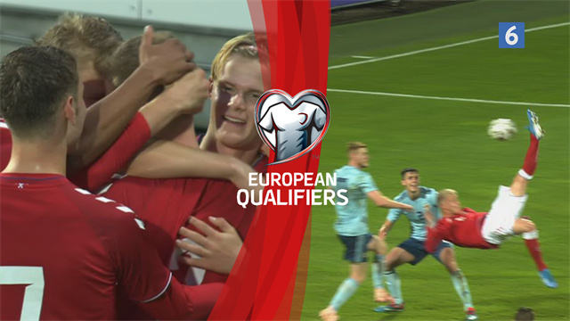 Highlights: Fantastisk Odgaard-saksespark redder tre point til de danske U21-drenge Highlights: Fantastisk Odgaard-saksespark redder tre point til de danske U21-drenge
