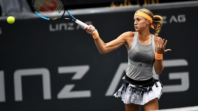 Mit Biss und Power: Mladenovic dreht Achtelfinale gegen Vekic Mit Biss und Power: Mladenovic dreht Achtelfinale gegen Vekic