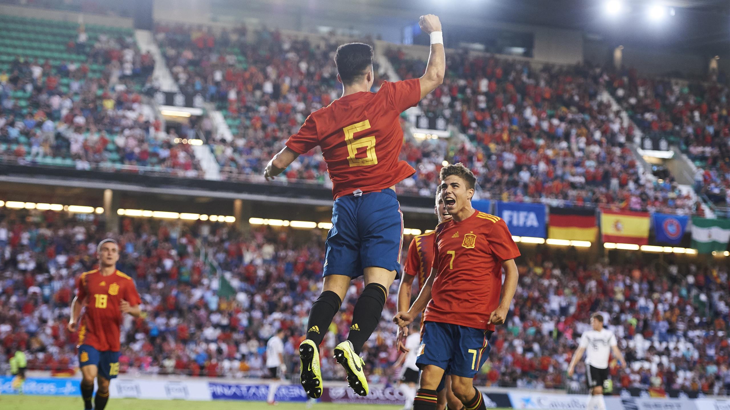 España Sub 21Alemania Sub 21 Media hora de ensueño para ilusionarse