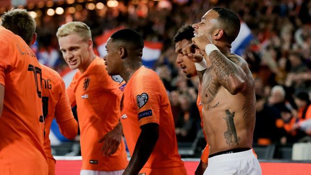 Olanda, vittoria thrilling in rimonta; Elmas e Rebic show, Lukaku e Lazaro in rete