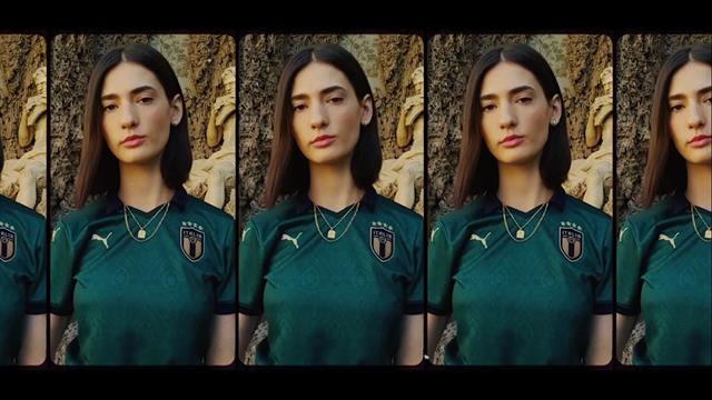 Italia, ecco la contestata maglia verde che domani sera debutterà contro la Grecia Italia, ecco la contestata maglia verde che domani sera debutterà contro la Grecia