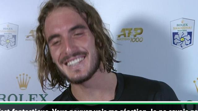 Quand Tsitsipas apprend sa qualification pour le Masters : "Pas possible ! C'est certain, vraiment?" Quand Tsitsipas apprend sa qualification pour le Masters : "Pas possible ! C'est certain, vraiment?"