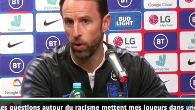 Angleterre - Southgate : "Les questions autour du racisme mettent mes joueurs dans une situation Angleterre - Southgate : "Les questions autour du racisme mettent mes joueurs dans une situation