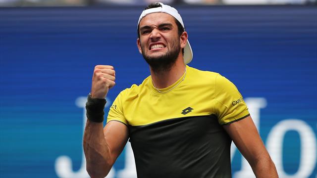 Matteo Berrettini in campo con Eurosport tra aneddoti, sogni e lezioni