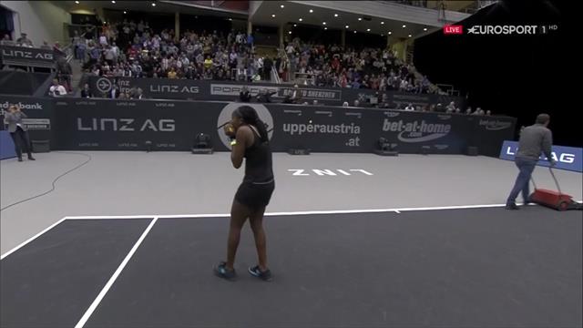 WTA Linz: Gauff, un peligro público para el público austriaco WTA Linz: Gauff, un peligro público para el público austriaco