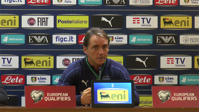 Mancini: "In 15 mesi siamo cresciuti tanto, ora dobbiamo pensare a qualificarci" Mancini: "In 15 mesi siamo cresciuti tanto, ora dobbiamo pensare a qualificarci"