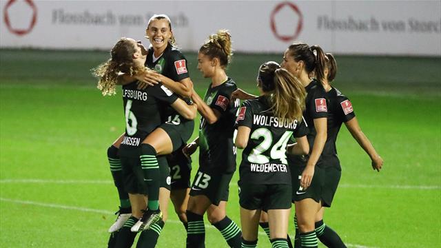 Kantersieg in Köln! Wolfsburg wird Favoritenrolle gerecht