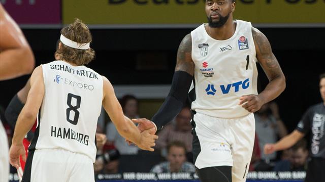 Erster BBL-Sieg für die Towers: Hamburg gewinnt in Gießen