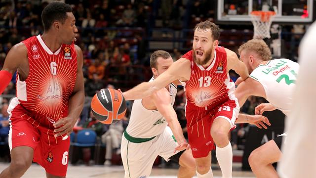Milano vince all'esordio al Forum col brivido: battuto lo Zalgiris Kaunas 85-81