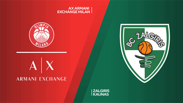 Highlights: AX Armani Exchange Milano-Zalgiris Kaunas 85-81 Highlights: AX Armani Exchange Milano-Zalgiris Kaunas 85-81