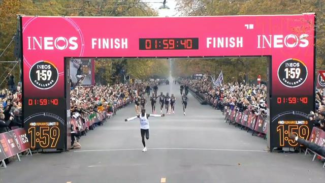 1:59:40 Stunden! Hier läuft Kipchoge zur Marathon-Mondlandung 1:59:40 Stunden! Hier läuft Kipchoge zur Marathon-Mondlandung