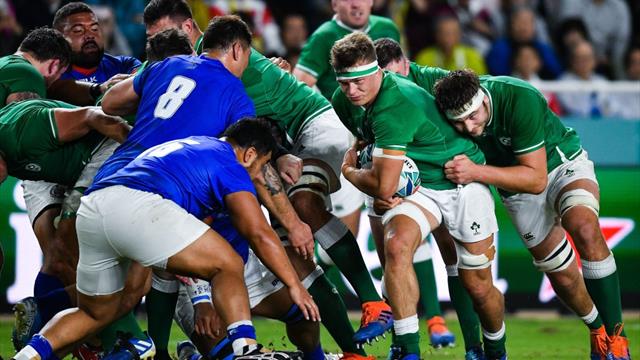 🌪️ 🏉 Irlanda gana a Samoa (47-5), se clasifica y ahora hay cuatro partidos pendientes del Hagibis