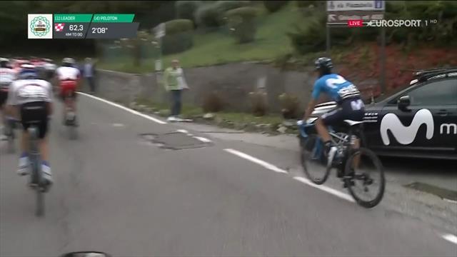 Giro de Lombardía 2019: Landa abandona en su última carrera con Movistar Giro de Lombardía 2019: Landa abandona en su última carrera con Movistar