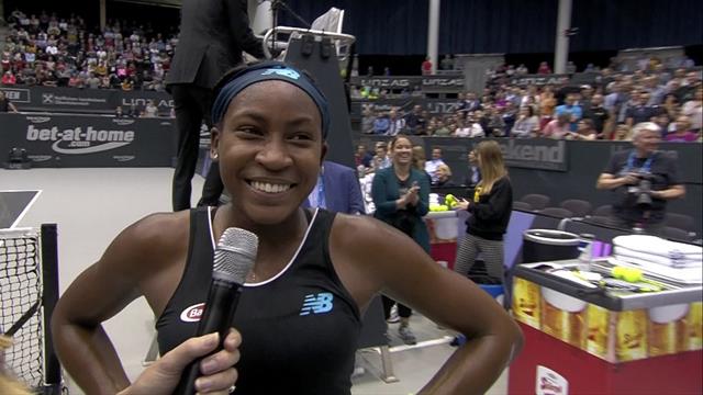 Cori Gauff: "Folle essere in finale, credevo di essere già fuori nelle qualificazioni" Cori Gauff: "Folle essere in finale, credevo di essere già fuori nelle qualificazioni"