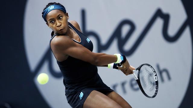 Perfekt abgeschlossen: Gauff spielt ihre Klasse gegen Petkovic aus Perfekt abgeschlossen: Gauff spielt ihre Klasse gegen Petkovic aus