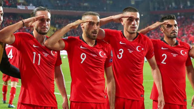 Militärgruß beim Torjubel: Türkei droht Ärger