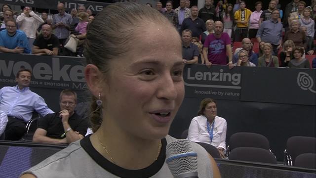 WTA Linz, Ostapenko: "Estaba más nerviosa Marion Bartoli que yo" WTA Linz, Ostapenko: "Estaba más nerviosa Marion Bartoli que yo"