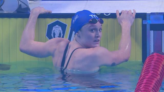 Dahlia beats Sjostrom to win 100m butterfly Dahlia beats Sjostrom to win 100m butterfly