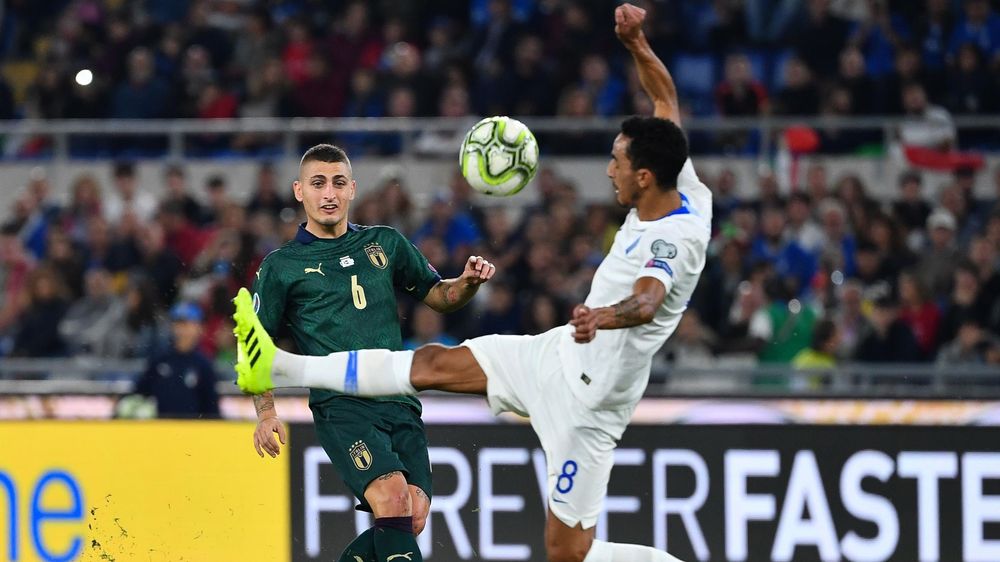 Marco Verratti face à la Grèce