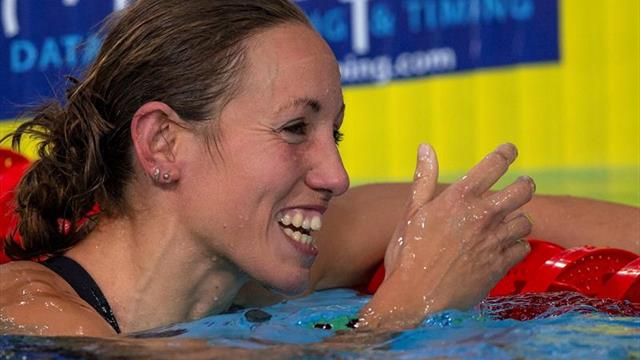 Jessica Vall suma su segundo oro tras imponerse en los 100 braza