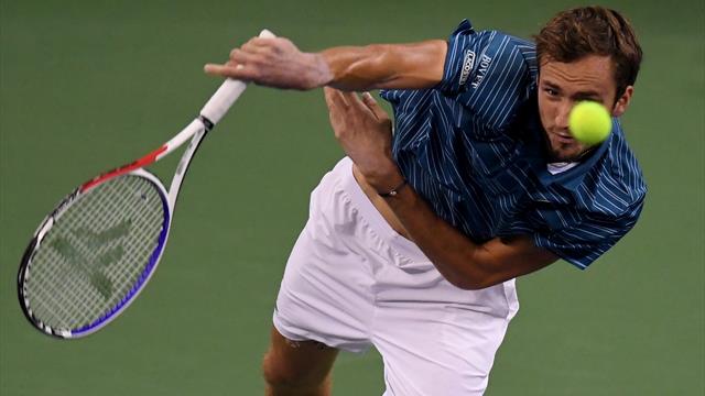 Medvedev thrashes Zverev to win second Masters title