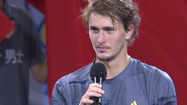 Zverev geschafft: "Es war eine emotionale Reise" Zverev geschafft: "Es war eine emotionale Reise"
