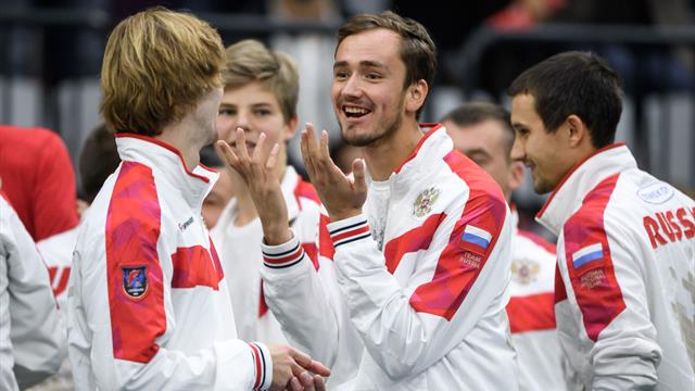 De gamins turbulents à champion naissants : Medvedev-Khachanov-Rublev, trio d’avenir pour la Russie De gamins turbulents à champion naissants : Medvedev-Khachanov-Rublev, trio d’avenir pour la Russie