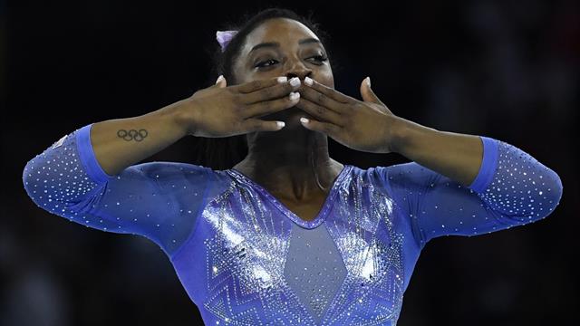 25 volte Simone Biles! È la più medagliata nella storia dei Mondiali, oro numero 19
