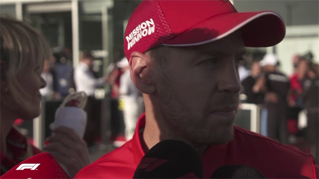 Vettel: "Ho avuto una pessima partenza ma il 2° posto non è un brutto risultato" Vettel: "Ho avuto una pessima partenza ma il 2° posto non è un brutto risultato"