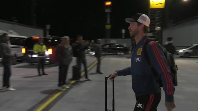 España llega a Estocolmo para enfrentarse a la selección sueca España llega a Estocolmo para enfrentarse a la selección sueca