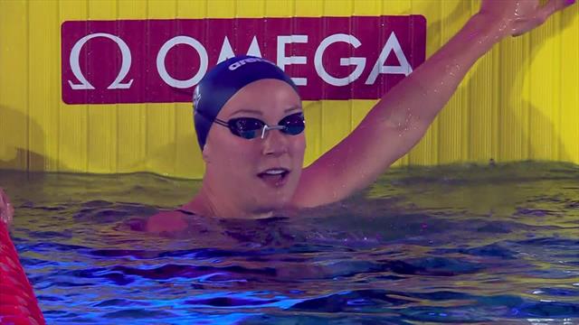 Sarah Sjostrom eases to 50m Butterfly win Sarah Sjostrom eases to 50m Butterfly win