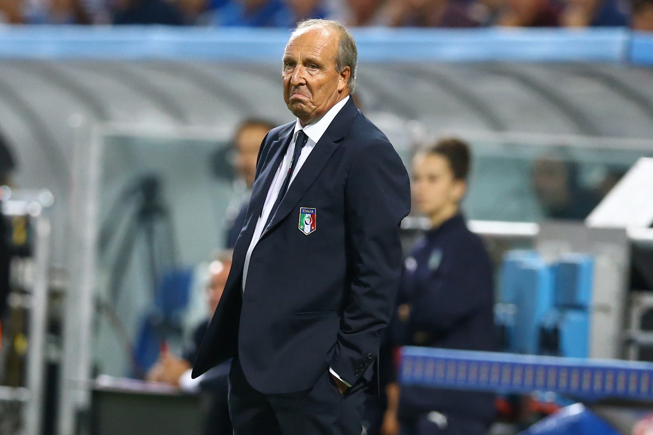 Gian Piero Ventura, ct della Nazionale italiana, Getty Images