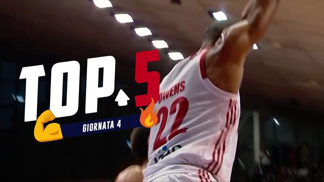 Top 5: le migliori giocate della 4a giornata di Serie A Top 5: le migliori giocate della 4a giornata di Serie A