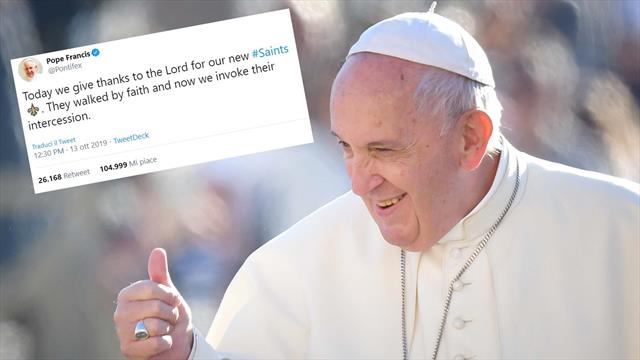 Papa Francesco tifoso di football americano? Tutta colpa di un tweet