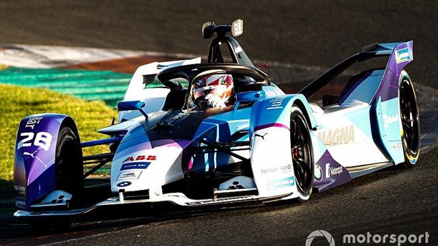 Gunther tops first morning of Formula E testing