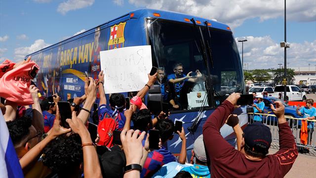 Il Barcellona costretto a viaggiare in bus per Eibar: l'ultima volta fu contro l'Inter...