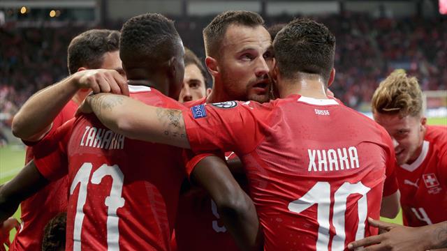 Clasificación Eurocopa 2020: Suiza se mete en la pelea; Italia cumple y golea