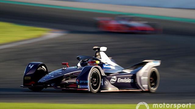 Frijns quickest in Valencia test as de Vries crashes