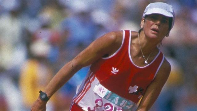 Son 400 metre: Gabriela Andersen-Schiess
